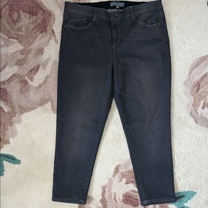 Wit & Wisdom Charcoal Ankle Jeans